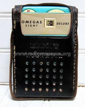 De Luxe Eight Transistor 8 ; Omegas; brand? where (ID = 1197652) Radio