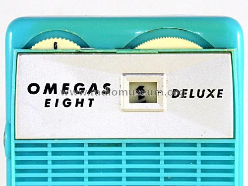De Luxe Eight Transistor 8 ; Omegas; brand? where (ID = 2292446) Radio