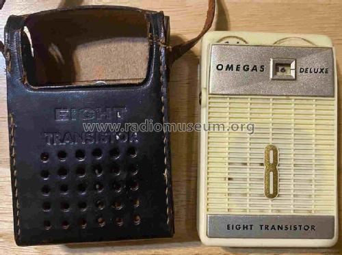 De Luxe Eight Transistor 8 ; Omegas; brand? where (ID = 2985583) Radio