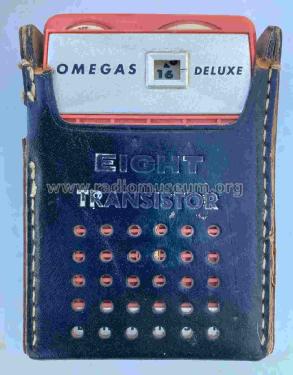 De Luxe Eight Transistor 8 ; Omegas; brand? where (ID = 2998391) Radio