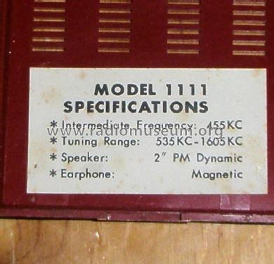 Transistor Eight Micro 1111; OMGS, O.M.G.S.; New (ID = 442508) Radio