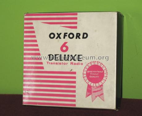 Oxford Super Deluxe 6 Transistor TRN-6040; Unknown - CUSTOM (ID = 1042796) Radio