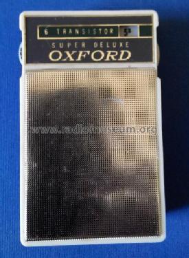 Oxford Super Deluxe 6 Transistor TRN-6040; Unknown - CUSTOM (ID = 1479728) Radio