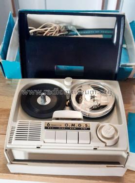 Push Button 6 Transistor Tape Recorder S-611; OMGS, O.M.G.S.; New (ID = 2825217) R-Player