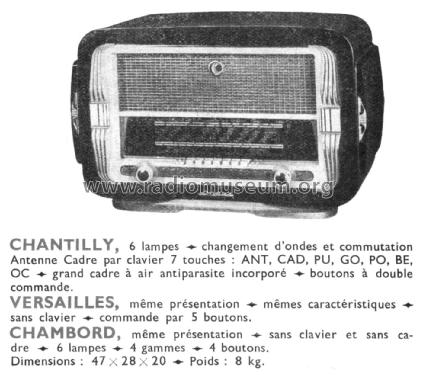 Chambord ; Ondax; Paris (ID = 1994727) Radio