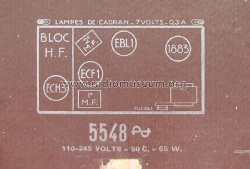5548 Ch= 5546; Ondia Le Matériel; (ID = 1189751) Radio