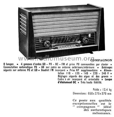 Compagnon ; Ondia Le Matériel; (ID = 1993038) Radio