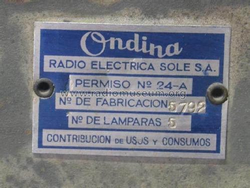 R-43; Ondina Radio (ID = 1979434) Radio