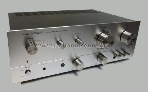 Integrated Stereo Amplifier A-3000; Onkyo, Osaka Denki (ID = 1477694) Ampl/Mixer
