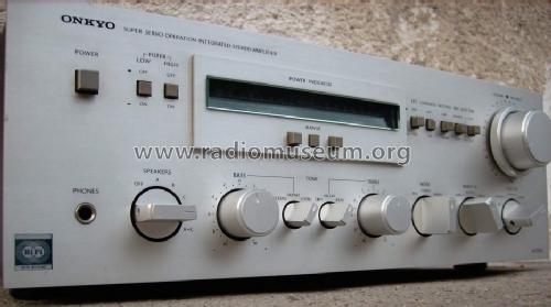 Super Servo Operation Integrated Stereo Amplifier A-7090; Onkyo, Osaka Denki (ID = 1178538) Ampl/Mixer
