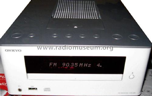 CD Receiver System CR-245; Onkyo, Osaka Denki (ID = 1480595) Radio