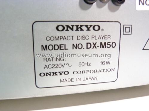 Compact Disc Player DX-M50; Onkyo, Osaka Denki (ID = 1233466) R-Player