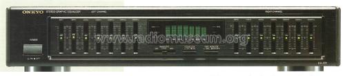 Stereo Graphic Equalizer EQ-201; Onkyo, Osaka Denki (ID = 1970452) Ampl/Mixer