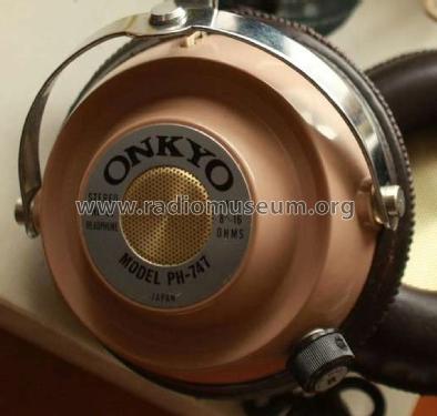 Stereo Hi-Fi Headphone PH-747; Onkyo, Osaka Denki (ID = 1897955) Speaker-P