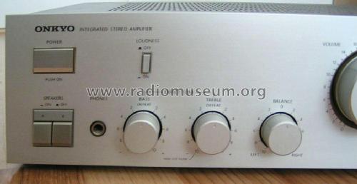 Integrated Stereo Amplifier A-8027; Onkyo, Osaka Denki (ID = 1728181) Ampl/Mixer