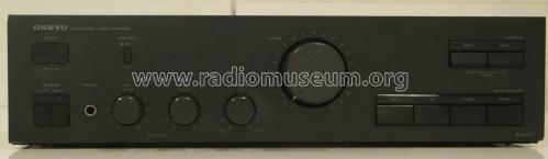 Integrated Stereo Amplifier A-8027; Onkyo, Osaka Denki (ID = 1452256) Ampl/Mixer