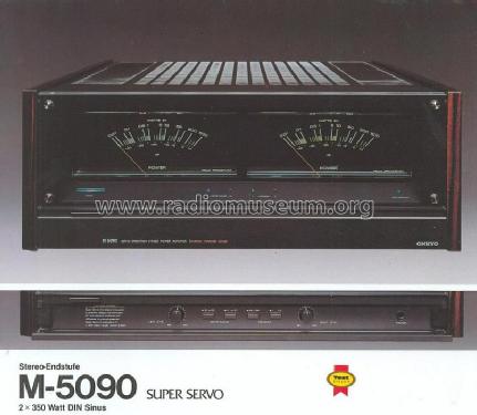 M-5090; Onkyo, Osaka Denki (ID = 589445) Ampl/Mixer