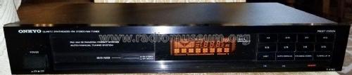 Quartz Synthesized FM Stereo/AM Tuner T-4140; Onkyo, Osaka Denki (ID = 2329026) Radio