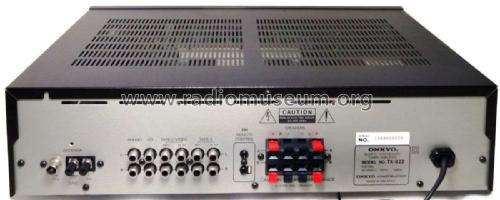 Quartz Synthesized Tuner Amplifier TX-822; Onkyo, Osaka Denki (ID = 2329437) Radio