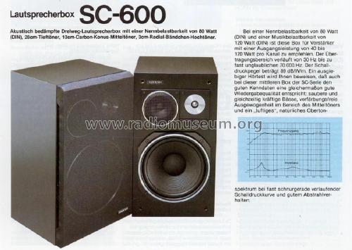 SC-600; Onkyo, Osaka Denki (ID = 1844354) Speaker-P