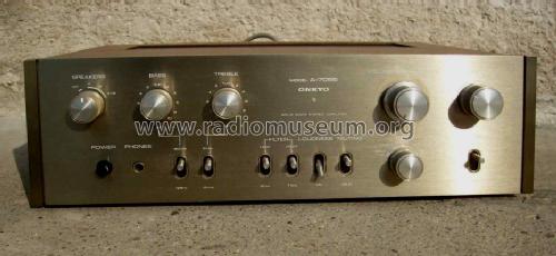 Stereo Amplifier A-7055; Onkyo, Osaka Denki (ID = 1178923) Ampl/Mixer