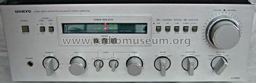 Super Servo Operation Integrated Stereo Amplifier A-7090; Onkyo, Osaka Denki (ID = 414910) Ampl/Mixer