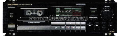 Stereo Cassette Deck TA-2550; Onkyo, Osaka Denki (ID = 652302) Reg-Riprod