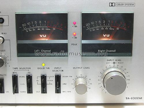 Stereo Cassette Tape Deck TA-630DM; Onkyo, Osaka Denki (ID = 1184844) Ton-Bild