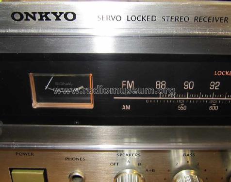 Servo Locked Stereo Receiver TX1500; Onkyo, Osaka Denki (ID = 1004634) Radio