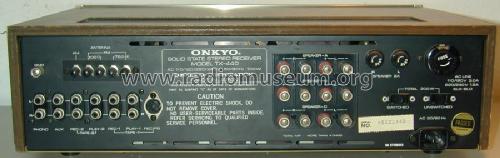 TX-440; Onkyo, Osaka Denki (ID = 920452) Radio