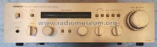 Super Servo Operation Integrated Stereo Amplifier A-7070; Onkyo, Osaka Denki (ID = 2793553) Ampl/Mixer