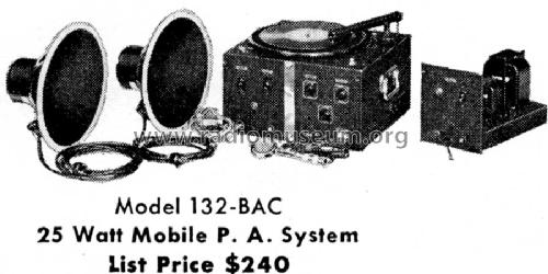 132-BAC ; Operadio Corp.; St. (ID = 1054489) Ampl/Mixer