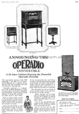 1925 ; Operadio Corp.; St. (ID = 1544780) Radio