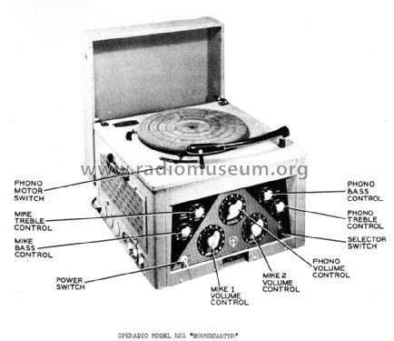 531 Soundcaster ; Operadio Corp.; St. (ID = 962518) Enrég.-R