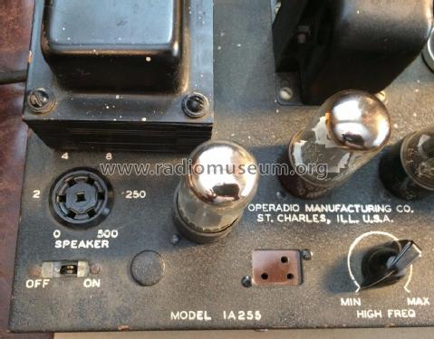 Amplifier 1A255; Operadio Corp.; St. (ID = 2096432) Ampl/Mixer