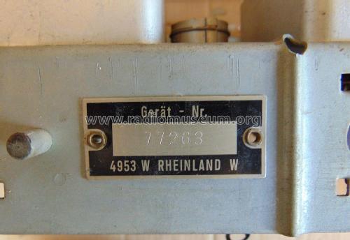 Rheinland 4953W; Opta-Spezial siehe (ID = 2549196) Radio