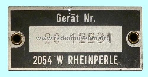 Rheinperle 54 2054W; Opta-Spezial siehe (ID = 2062833) Radio