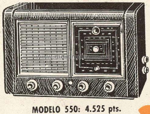 550; Optimus; Gerona (ID = 218217) Radio