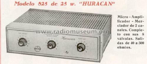 Huracán 825; Optimus; Gerona (ID = 574237) Ampl/Mixer