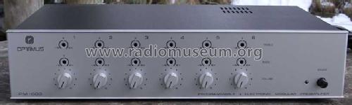 Programmable Preamplifier PM-603; Optimus; Gerona (ID = 742172) Ampl/Mixer