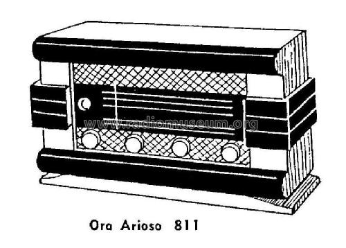 Arioso 811; ORA, Oradyne, Gérard (ID = 700400) Radio