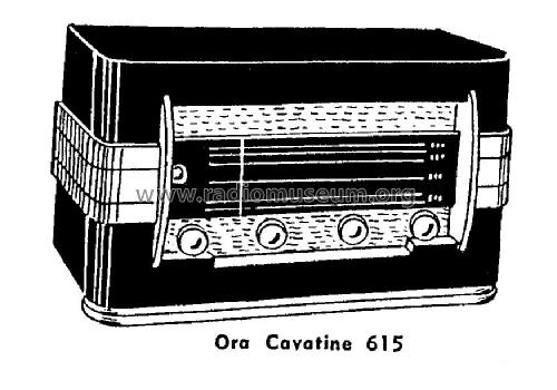 Cavatine 615; ORA, Oradyne, Gérard (ID = 700099) Radio