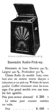 Ensemble Radio-Pick-up DPP5; ORA, Oradyne, Gérard (ID = 2323022) Radio