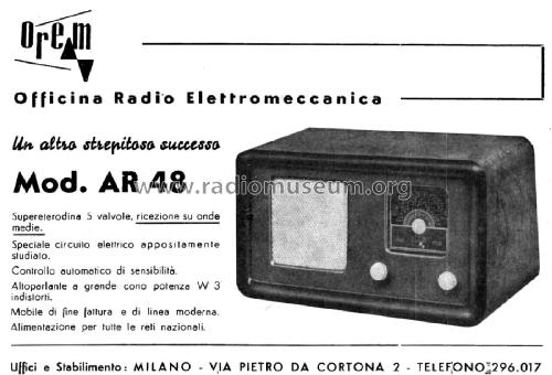 AR48; Orem; Milano (ID = 2429540) Radio