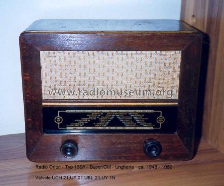 130A; Orion; Budapest (ID = 51982) Radio