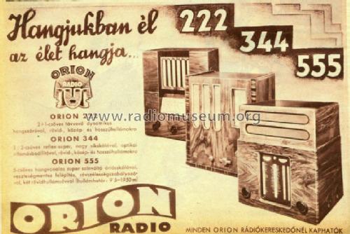 222; Orion; Budapest (ID = 679867) Radio