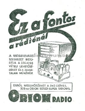 303K; Orion; Budapest (ID = 2213114) Radio