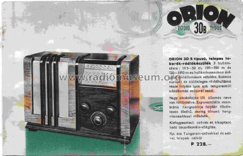 30B; Orion; Budapest (ID = 2110140) Radio