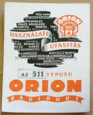 511; Orion; Budapest (ID = 1254475) Radio