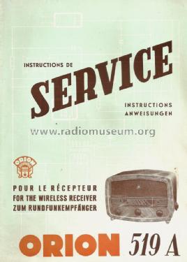 519A; Orion; Budapest (ID = 1531311) Radio